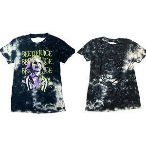 Open Exposed Back Cut Out Beetlejuice Beetlejuice Beetlejuice Tie Dye SZ M